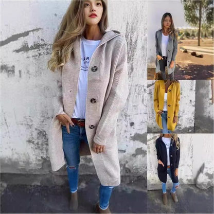 Cardigan Mi-Long Léger Gris - Belle Femme Paris